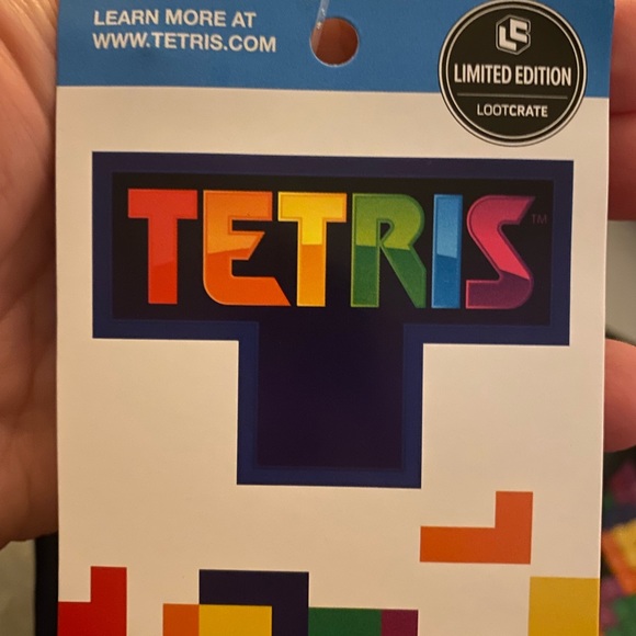 Loot Crate -Nintendo - Tetris Cinch Bag - knapsack- brand new - Picture 3 of 4